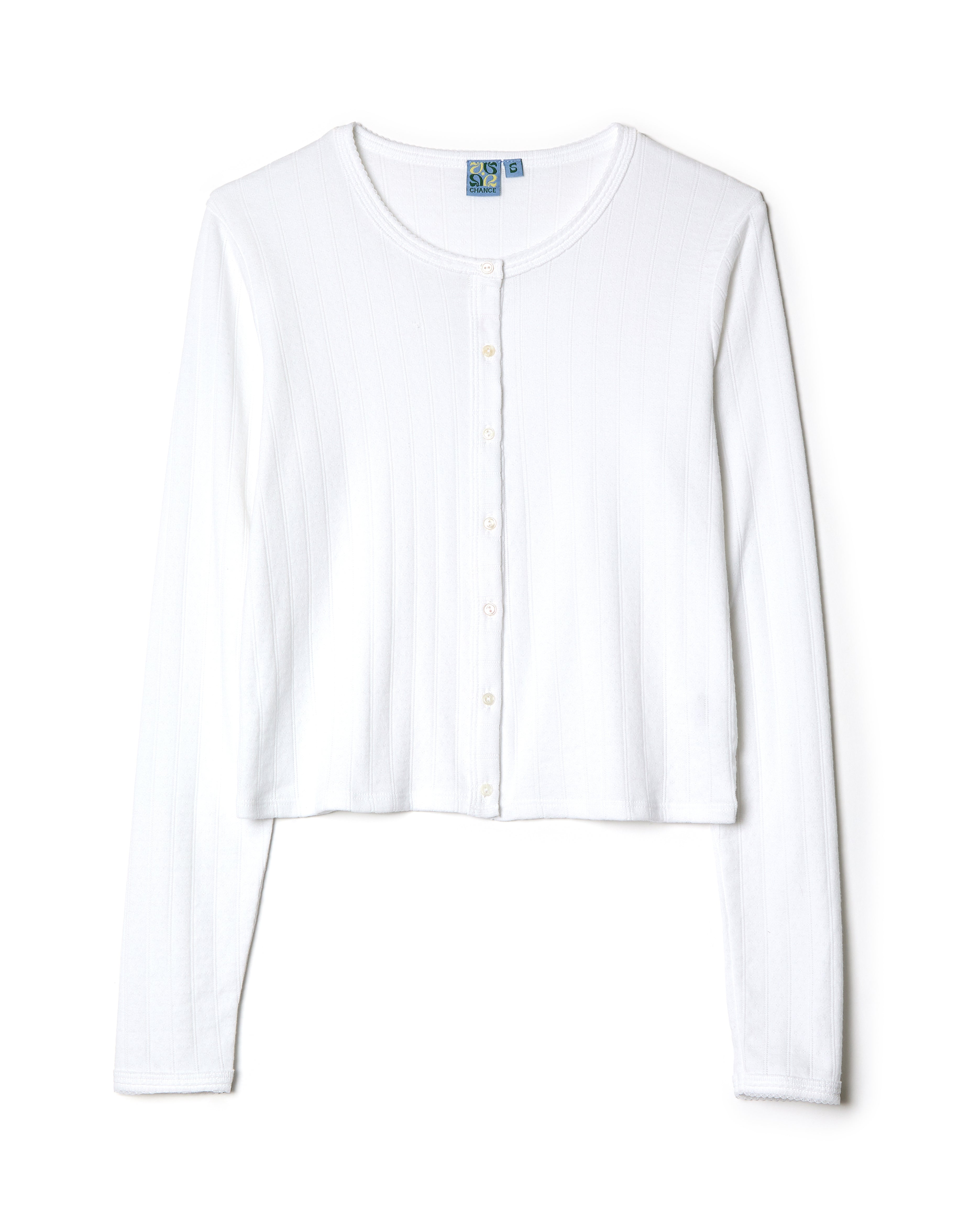 Pointelle Cardigan