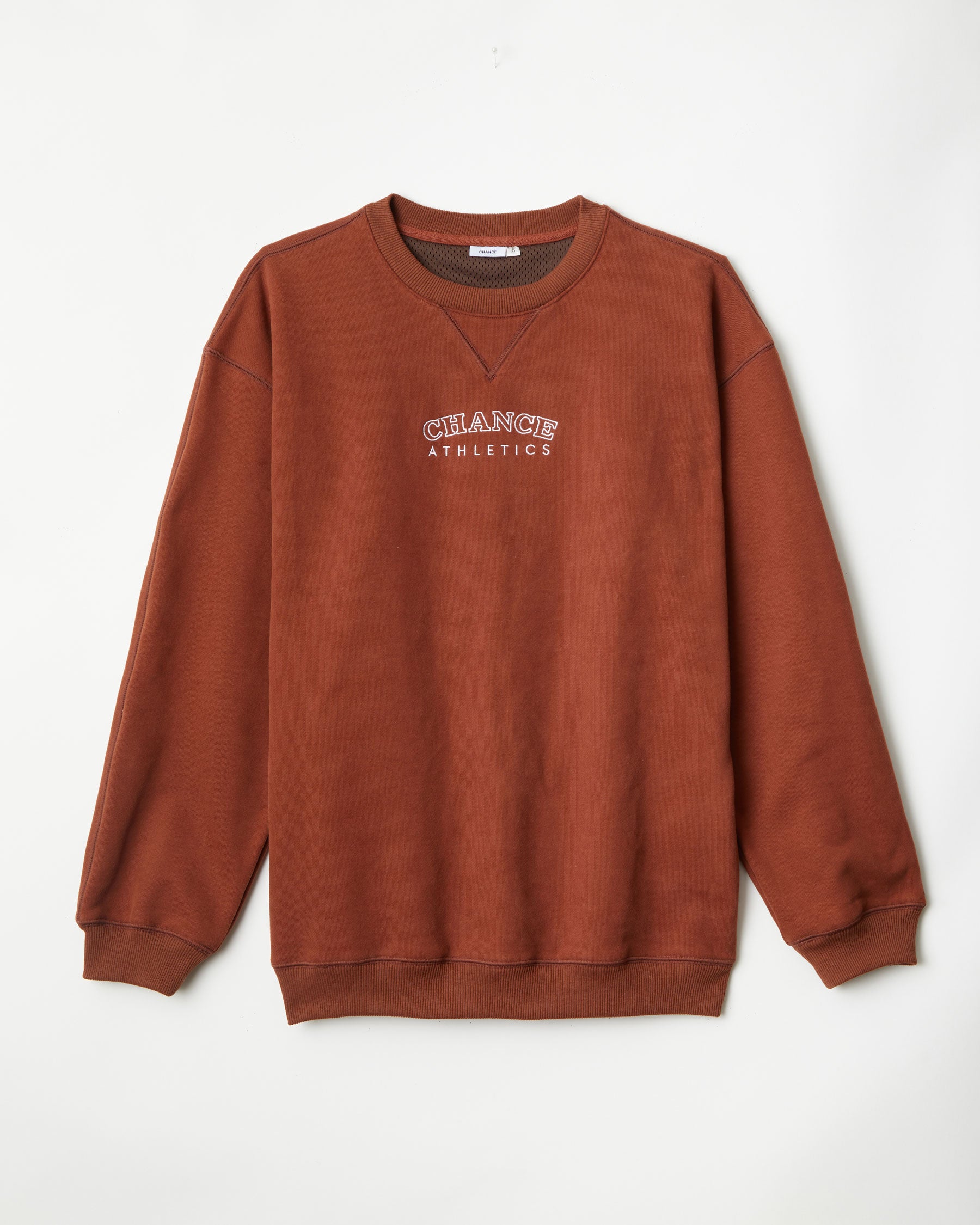 CA Crewneck - Panel Brown