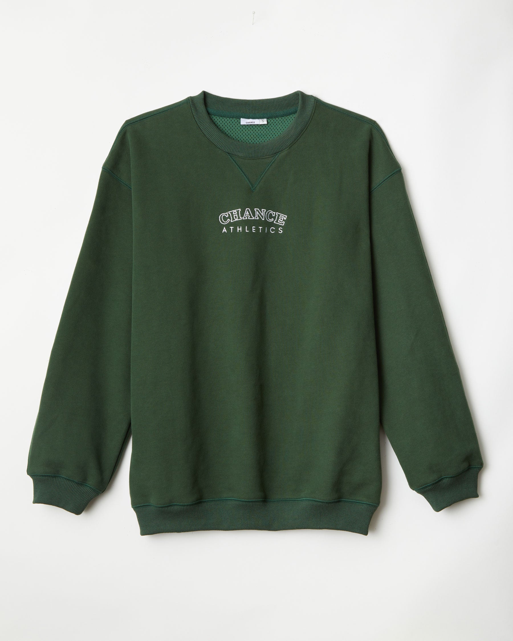 Green discount champion crewneck