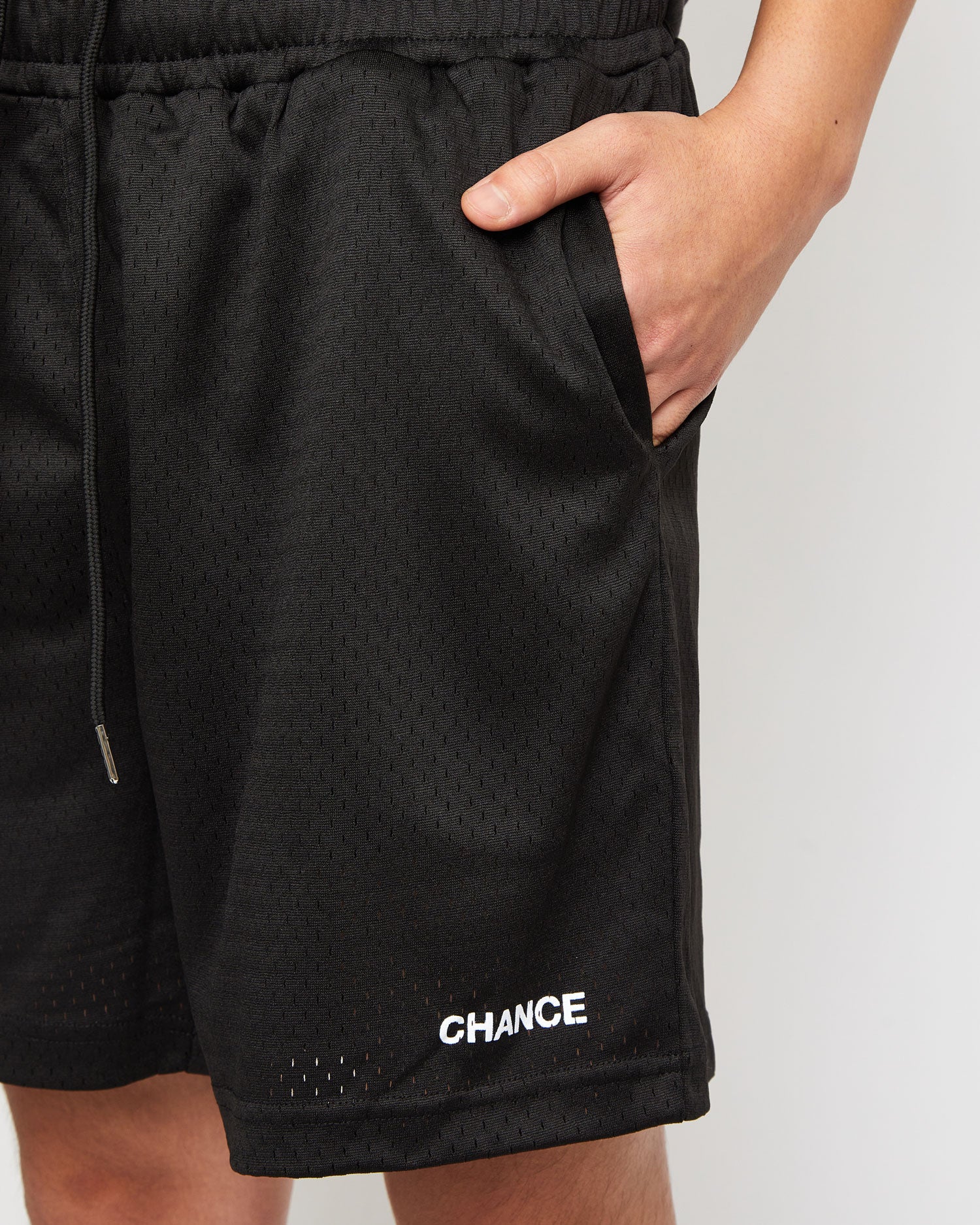 Mesh Shorts - Jet Black
