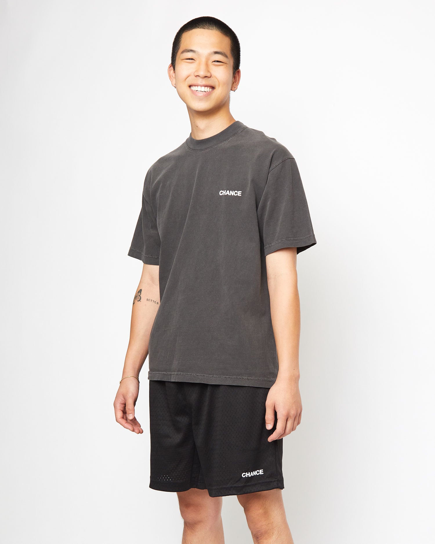 Mesh Shorts - Jet Black