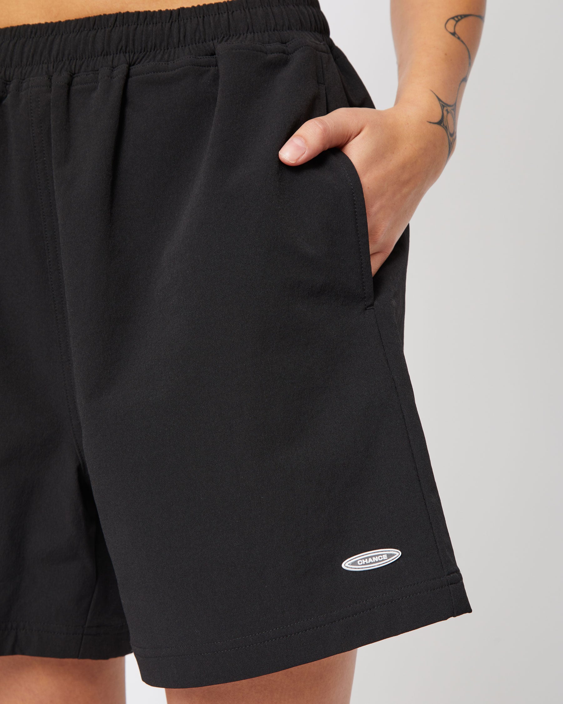Nylon Shorts - Black