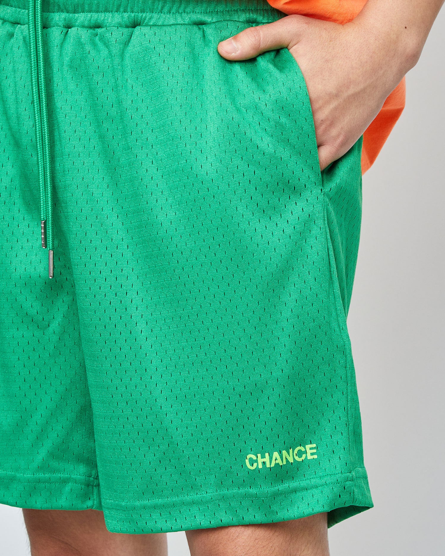 Mesh Shorts - Calla Green