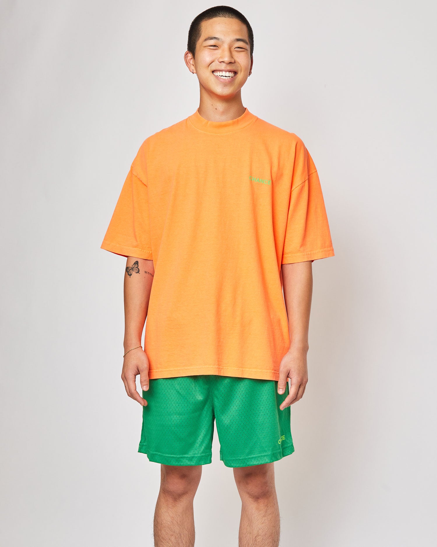 Mesh Shorts - Calla Green