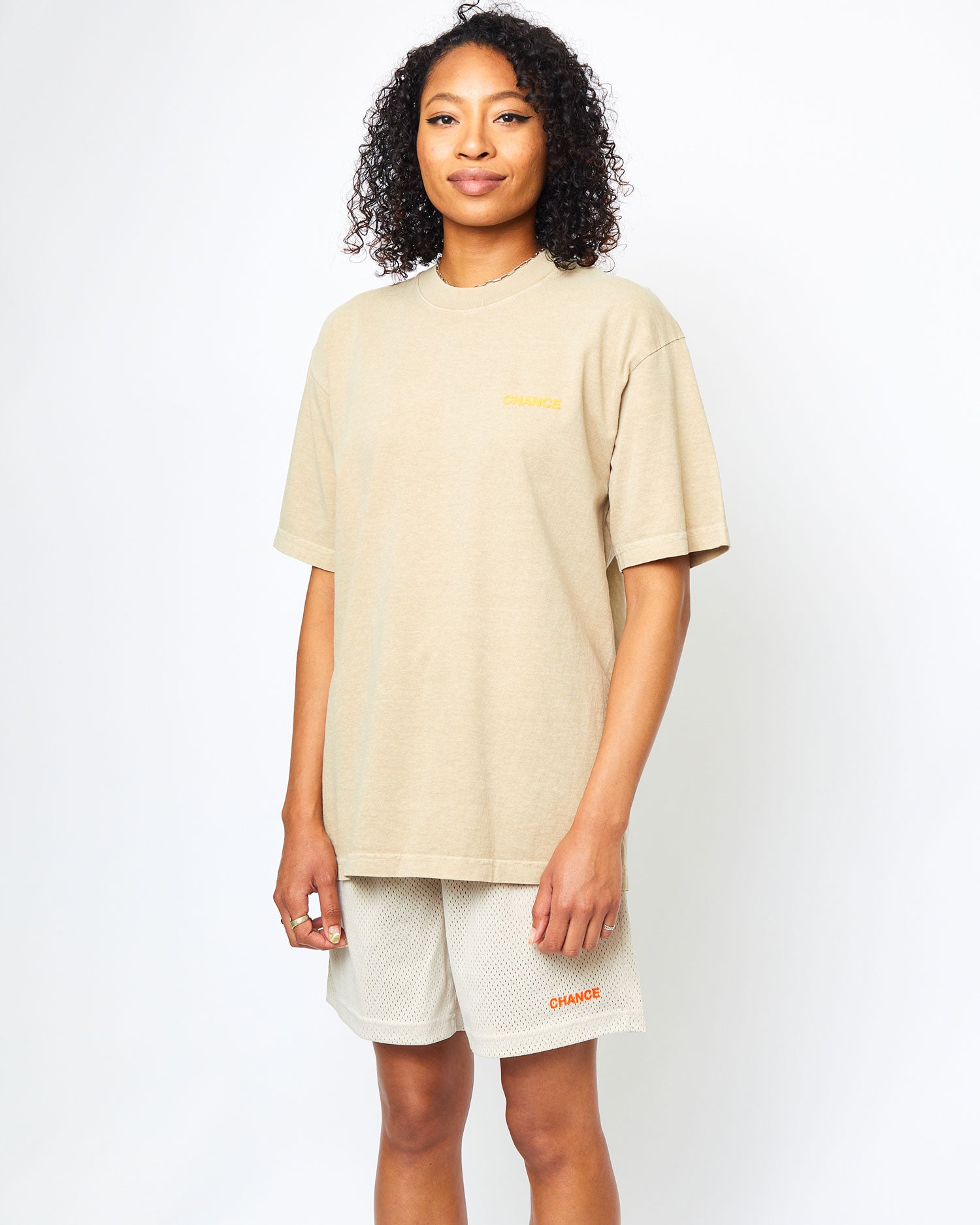 Mesh Shorts - Stone