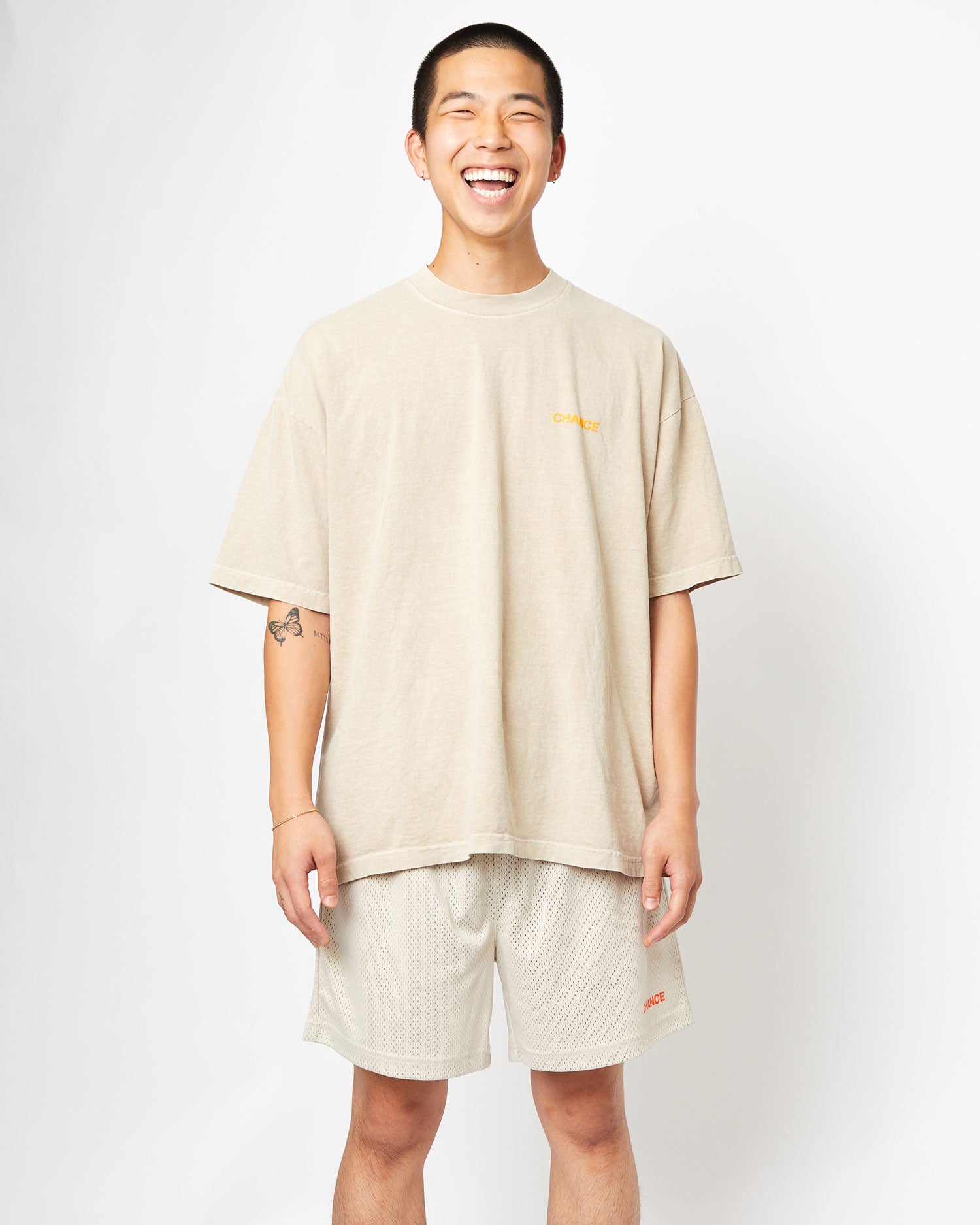 Mesh Shorts - Stone