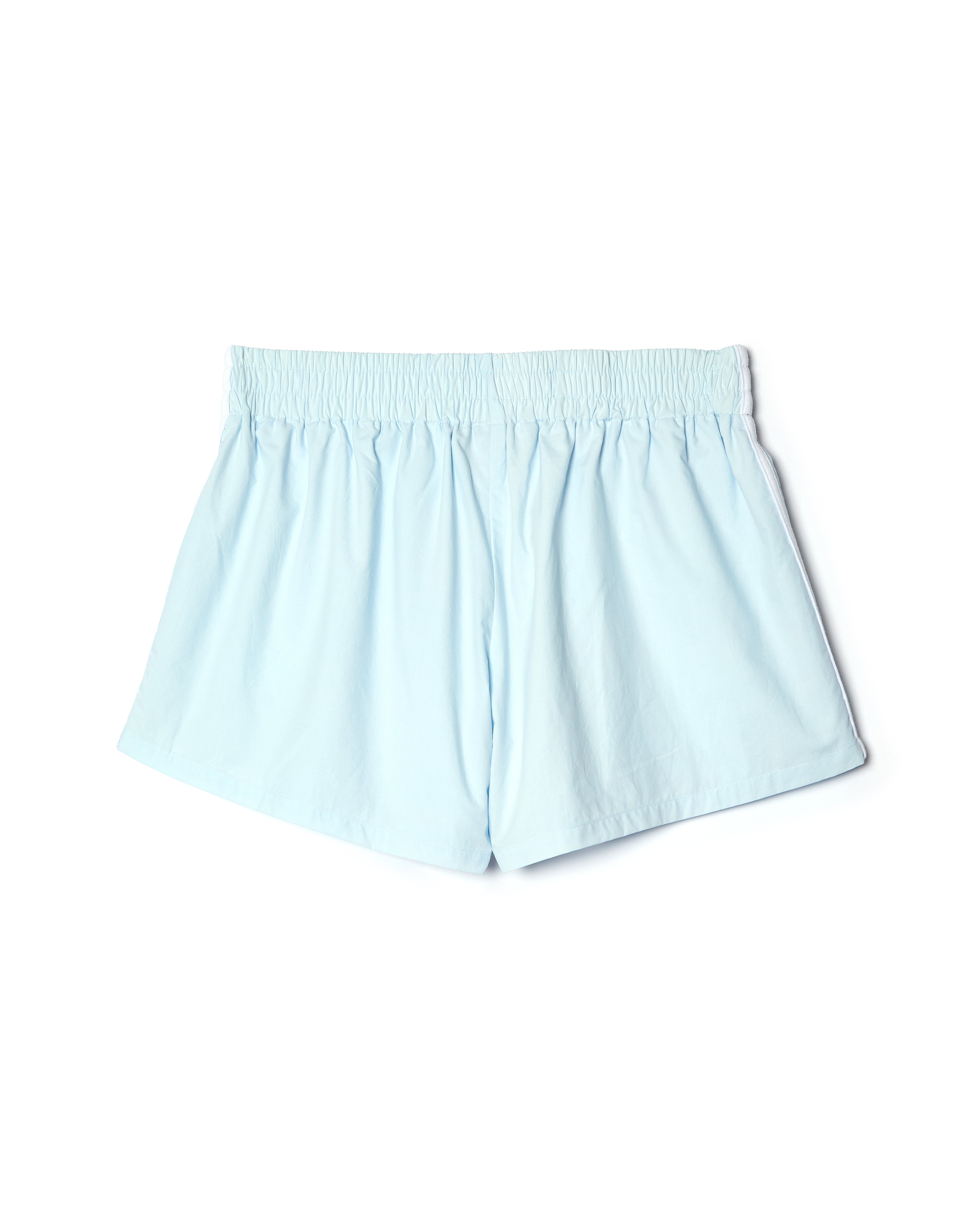 Striped Poplin Shorts