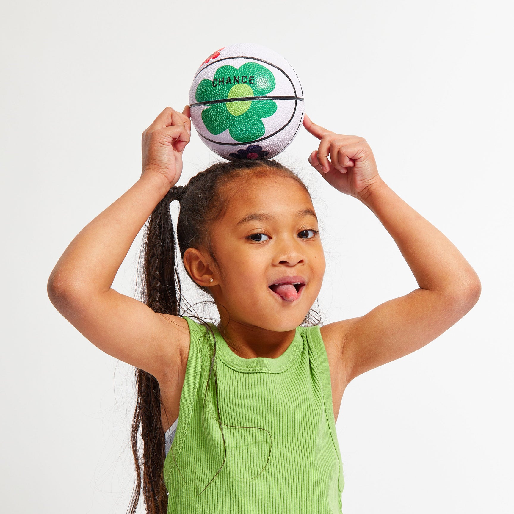 FLWRPWR Mini Composite Leather Basketball Chance